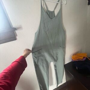 Chic Sage Green Jumpsuit